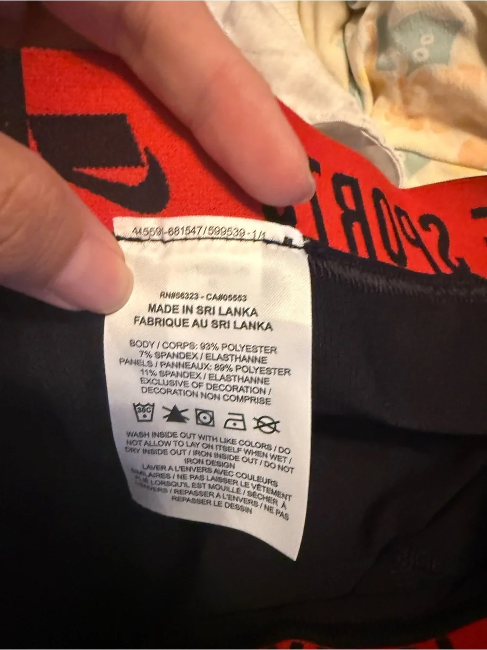 Nike Sports Pro Clash workout tights neon pants size Medium
